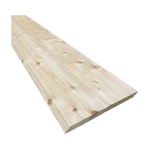 Планкен лиственница скошенный 20*142*3000, сорт ВС (0,426м2)
