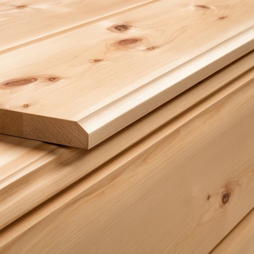 Планкен лиственница скошенный 20*142*5000, сорт Оптима (0,71м2)