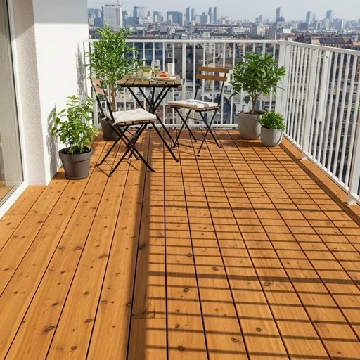 Доска террасная лиственница гладкая 28*120*6000, сорт ABC (0,72м2)