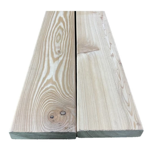 Доска террасная лиственница гладкая 34*120*2500, сорт АВ (0,3м2)