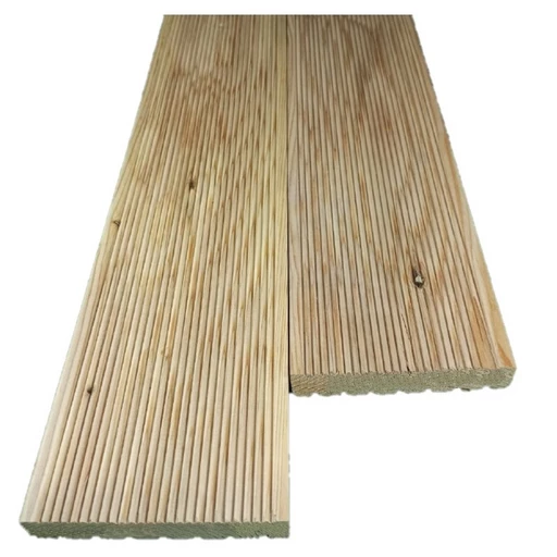 Доска террасная лиственница вельвет 34*90*4000, сорт АВ (0,36м2)